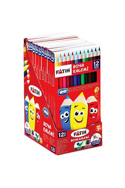Fatih FATİH DRY PAINT PEN SET FULL SIZE 12 BOX