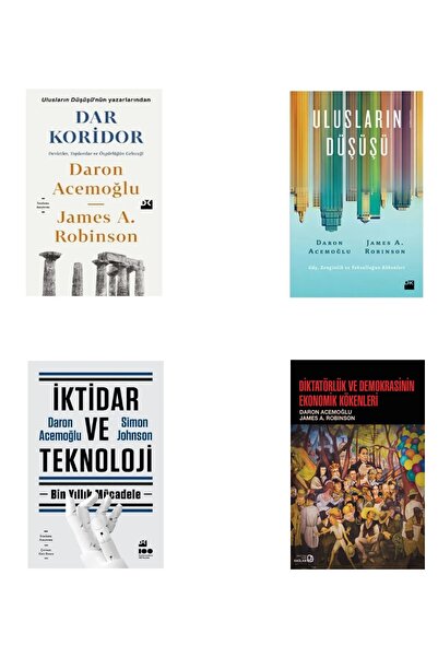 Doğan Kitap Dar Koridor - Ulusların Düşüşü - İktidar ve Teknoloji - Diktatörl...