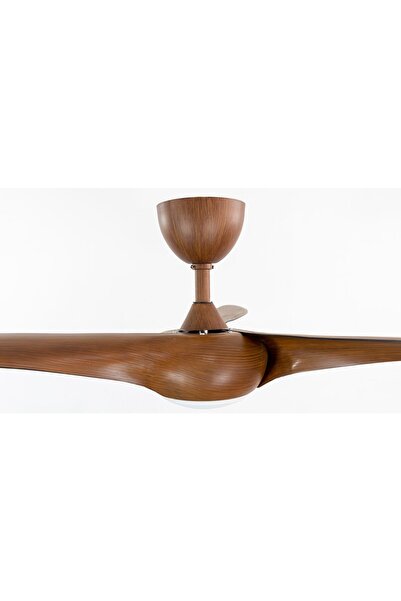 Alsanfan Hisar Kahverengi Aydınlatmalı Uzaktan Kumandalı 132 Cm Tavan Vantilatörü