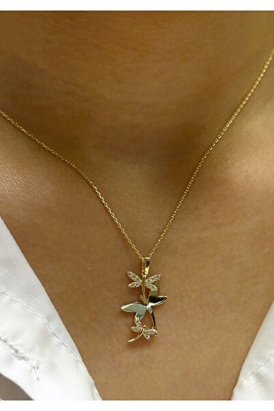 Hakan Güler Kuyumculuk Altın Yusufçuk Kolye Ucu ve Zinciri