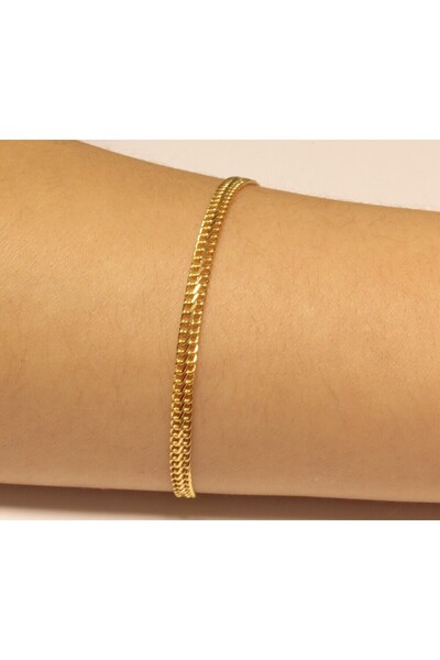 Hakan Güler Kuyumculuk Altın Viyana Model Bileklik