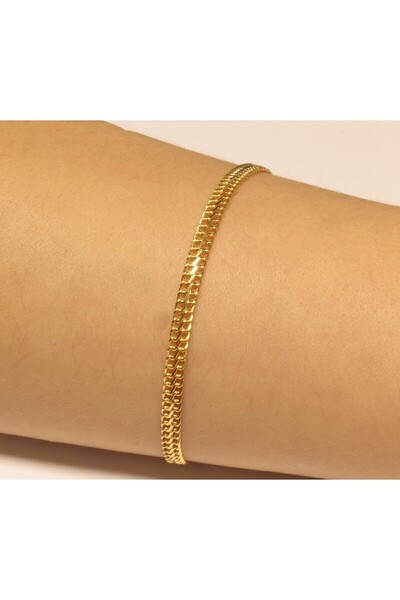 Hakan Güler Kuyumculuk Altın Viyana Model Bileklik