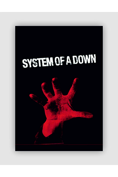 fırsatlar diyarı System Of A Down Punk Rock Metal Duvar Posteri - Kalın Kağıt - Çerçevesiz