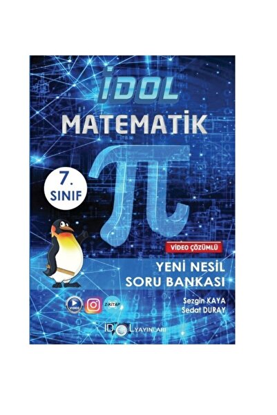 İdol Yayınları Idol 7. Sınıf Matematik Yeni Nesil Soru Bankası