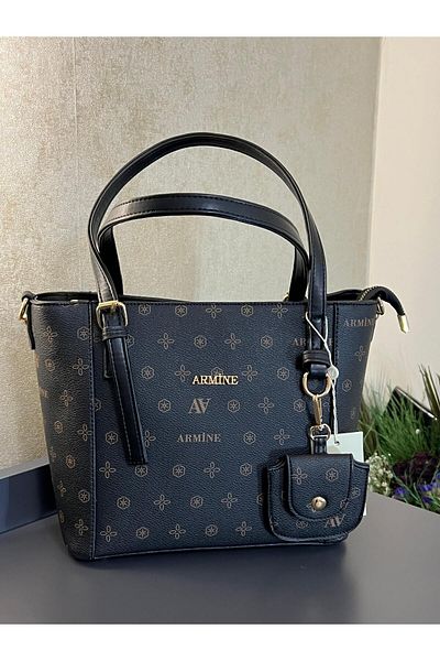 Armine ARM.349.S.1 Armine Special Color Konbin Leather Handbag Designed as a Hand and Arm Bag