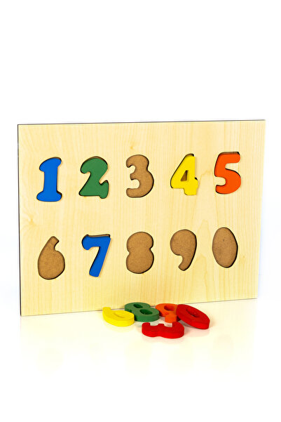Capellawoodworks Wooden Educational Figures Bultak Puzzle Children's Toy