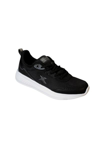 Kinetix KINETIX Men's Gray Black Mesh Sneaker Sports Walking Shoes