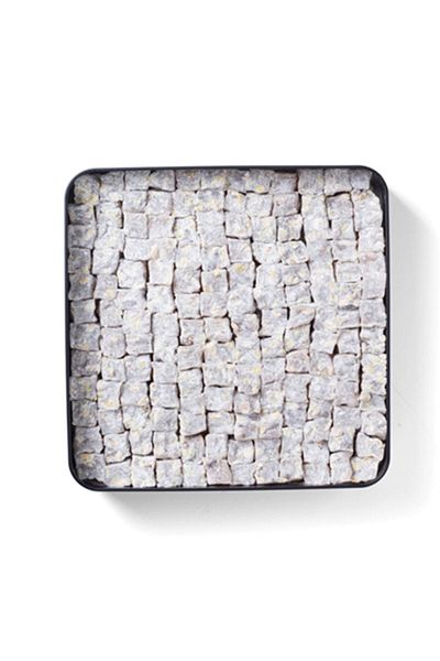 MEŞHUR SAFRANBOLU LOKUMCUSU 800 Gr. Double Roasted Gift Metal Turkish Delight Box