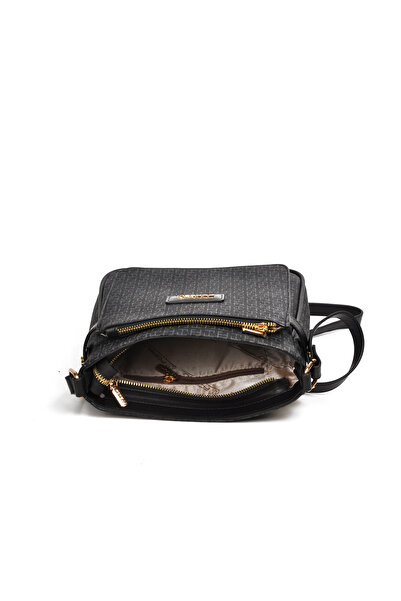 Forelli 4A43 Women's Black Shoulder Bag