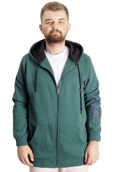 ModeXL Ανδρικό φούτερ με κουκούλα - Oversize, New Breed 23544 Nefti