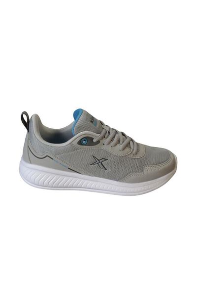 Kinetix KINETIX Men's Gray Black Mesh Sneaker Sports Walking Shoes