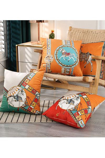 tarzınısec Decorative Zippered Padded Pillow (45*45cm)
