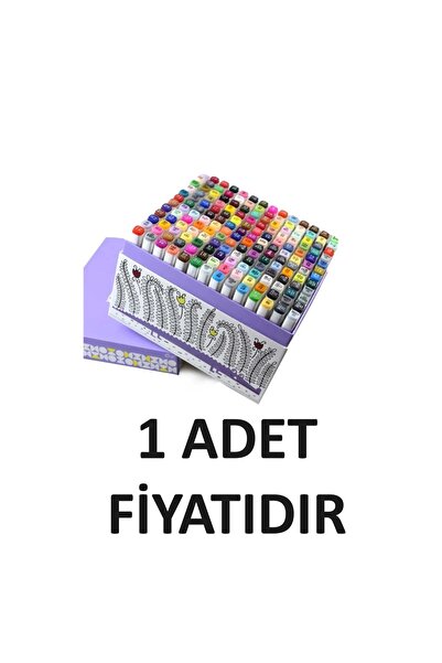 tüftürük 1 Adet Çift Taraflı Artist Marker Kalemi ( 1 Adet )
