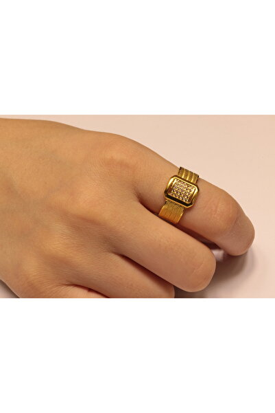 Hakan Güler Kuyumculuk 14 Ayar Altın Trabzon Hasır Yüzük