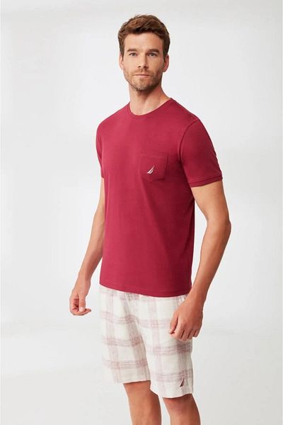 Nautica Burgundy Two Piece Sets Styles Prices Trendyol