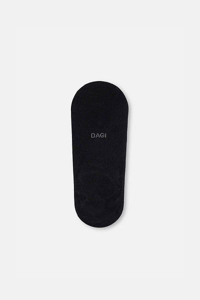 Dagi Schwarze 3-teilige kurze Socken aus Bambus für Herren