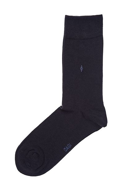 Dagi Schwarze Herrensocken aus Bambus-Baumwolle