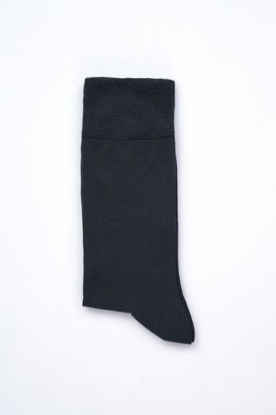 Dagi Anthrazitfarbene Micro-Modal-Socken für Herren