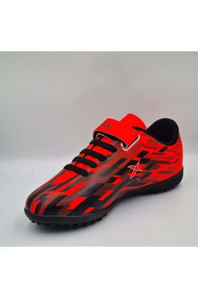 Kinetix Rado Tf 4Fx Turuncu - Siyah Erkek Çocuk Halı Saha Futbol Ayakkabısı