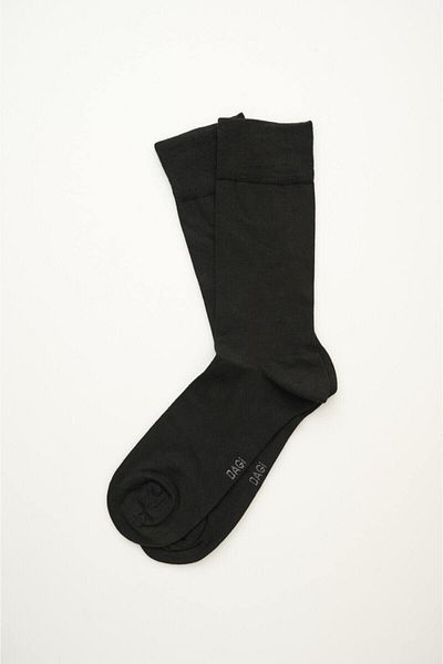 Dagi Schwarze Herrensocken aus Mikromodal
