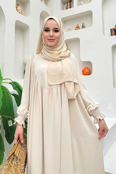 Bym Fashion gathered dress Stone