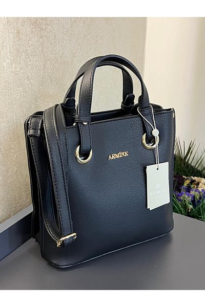 Armine ARM.247.SY Geantă de mână din piele Konbin de culoare specială Armine, concepută ca geantă de mână și braț
