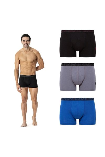 U.S. Polo Assn. Ανδρικό Boxer 3 συσκευασιών