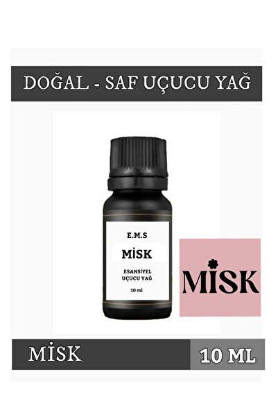 E.M.S AVM Misk Esansiyel Uçucu Yağ Buhurdanlık Yağı Difüzör Esansı Aromaterap...
