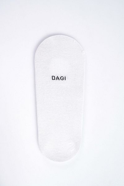 Dagi Weiße unsichtbare Herrensocken