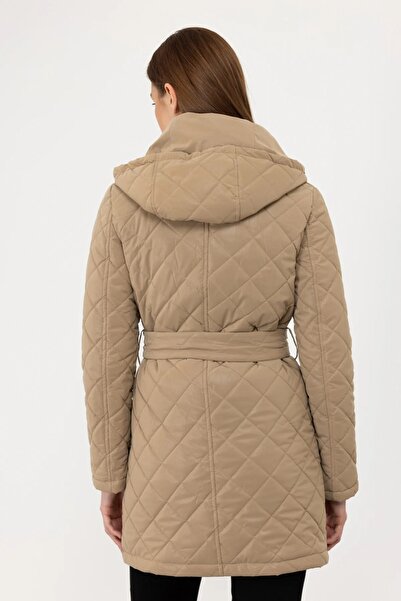 Ekol Quilted Hooded Coat