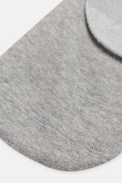 Dagi Unsichtbare Herrensocken in Grau-Melange