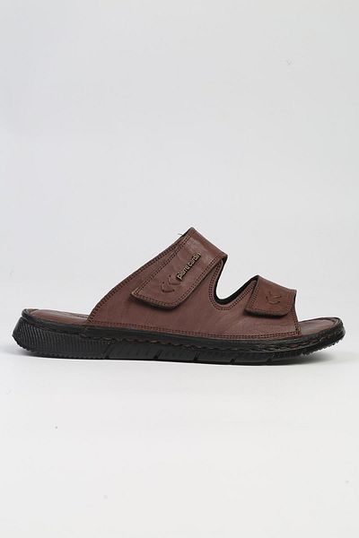 Pierre Cardin ® |   PC-7156- 2115 Καφέ-Ανδρικές Παντόφλες