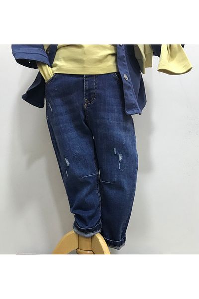 Çikoby Baby Boy Knee Plies Breaked Jeans