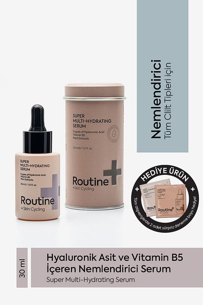 Routine+ Moisturizing Serum| Moisturizing Serum Containing Hyaluronic Acid and Vitamin B5| Hyaluronic Acid Serum