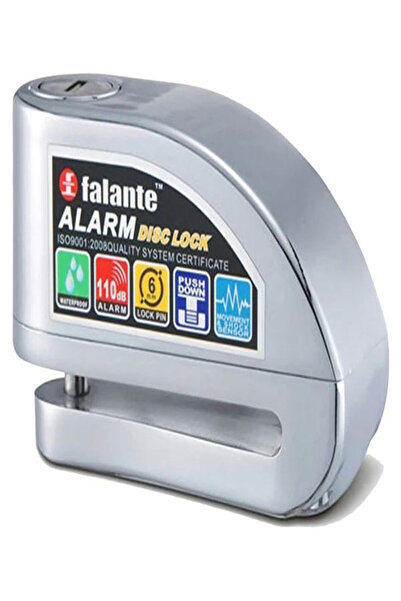 FALANTE MOTOSİKLET DİSK KİLİDİ ALARMLI