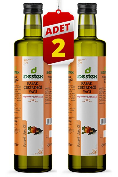 Destek Kabak Çekirdeği Yağı 250 Ml (2 Adet)