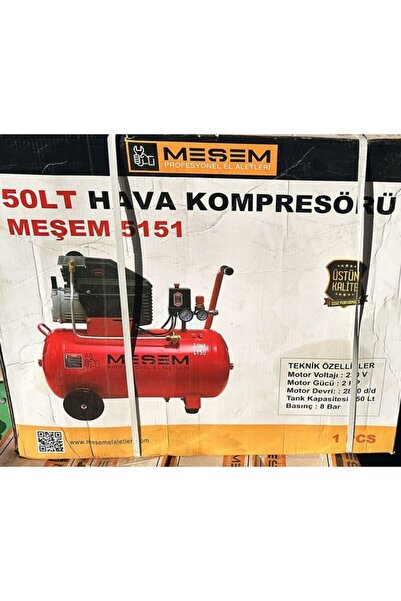 Meşem 50 LT HAVA KOMPRESÖRÜ