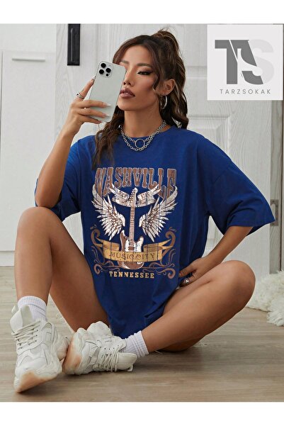 Tarzsokak Tricou cu grafică cu aripi și litere, cu umeri goi