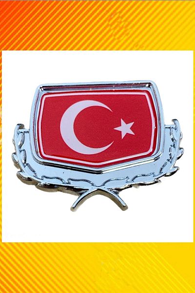 Sedef Turkish Flag Casting Crest