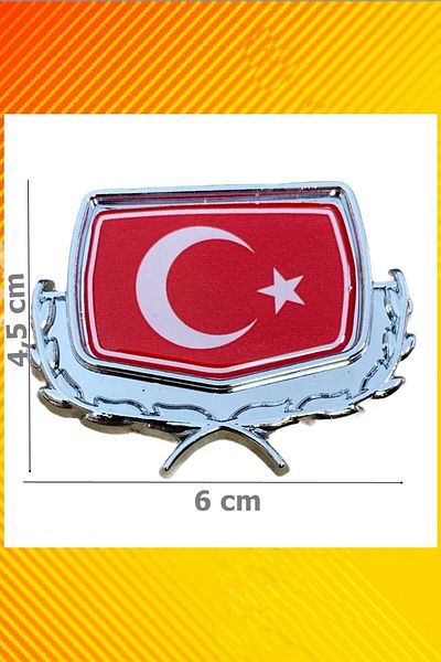 Sedef Turkish Flag Casting Crest