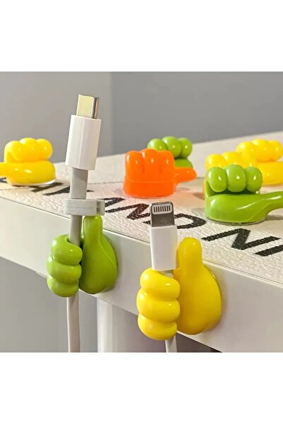 EmpoCases حامل كابل لاصق للإبهام، حامل كابل، فرشاة الأسنان، سلسلة مفاتيح، رف ...