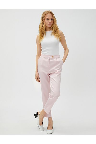 Koton Carrot Pants Pocket Pleated