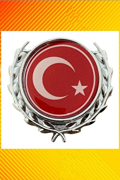 Sedef Turkish Flag Casting Crest