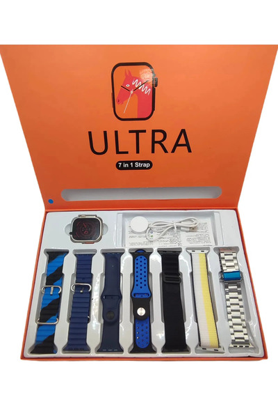 Creature Smart Watch 8 Ultra 7 In Akıllı Saat 7 Kordonlu Takvim Spor Whatsapp...