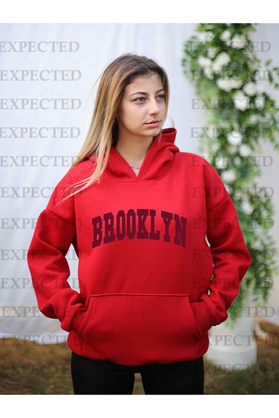 EXPECTED HORACĂ UNISEX, OVERSIZE, HANGOAC, IMPRIMAT BROOKLYN