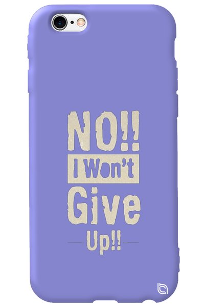 WANNA PROTECT iPhone 6 Plus Lilac Premium Silicone Phone Case with Velvet I'm...