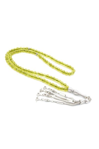 Murty99 Küre Kesim Orijinal 99 luk Olivin Taşı Tesbih