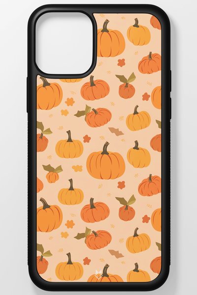 TREND Fruits Meyveler Temperli Cam Sert Plastik iPhone 11 Telefon Kılıfı