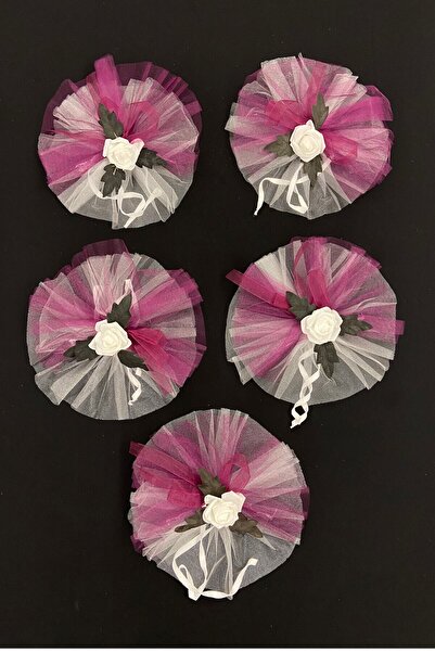 ZEYMERADE Mürdüm Gelin Bohça Süsü, Konvoy Arabası Damat Valiz Bavul Çeyiz Düğ...