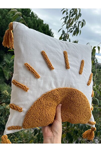 punch passion Husa de perna decorativa lucrata cu broderie punch (100% lucrat...